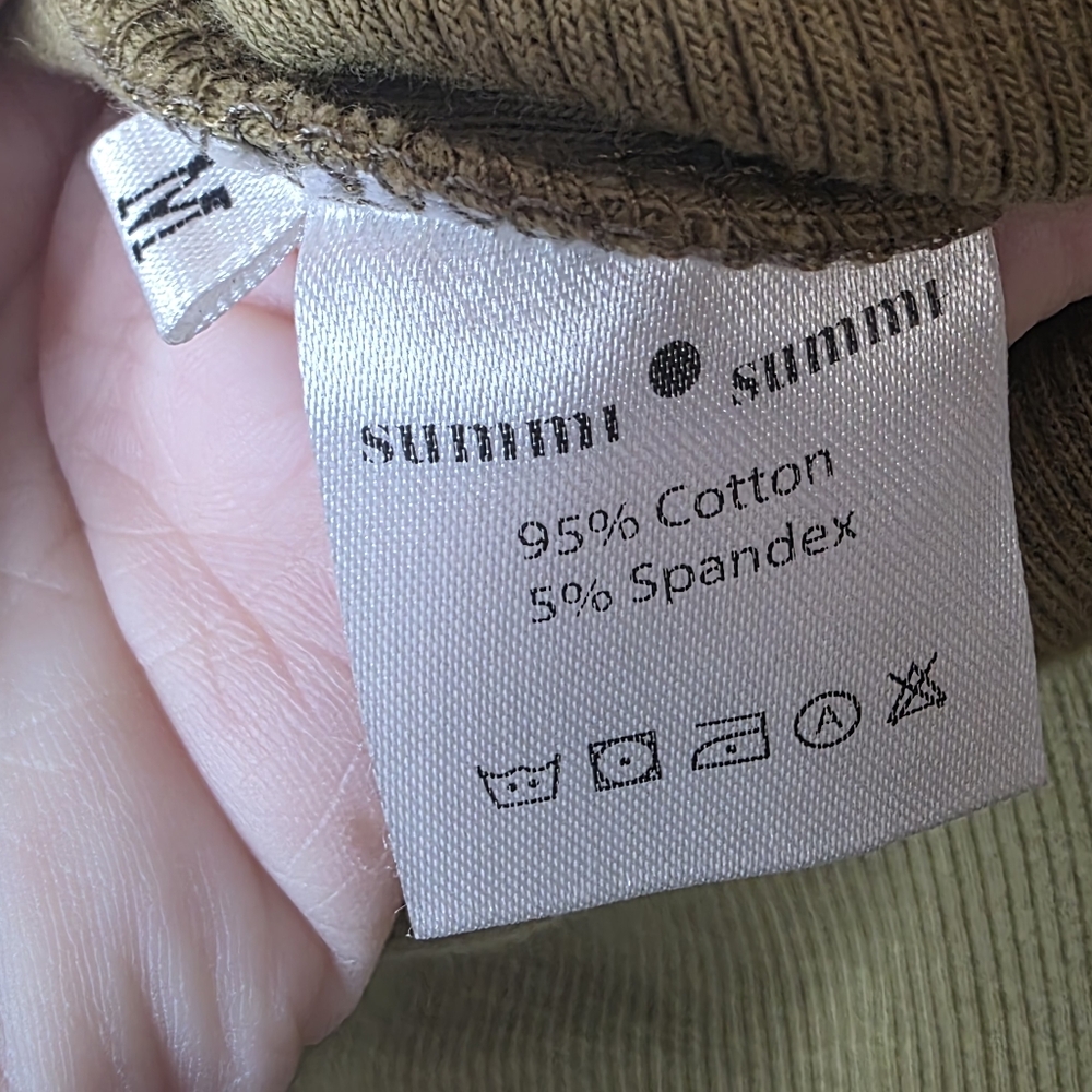 Summi Summi‎ Green Bodysuit Sleeveless V-neck Size Medium - Picture 2 of 5